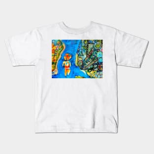 Swimming at Jericho Kids T-Shirt